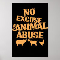 Vegan "Pas d'excuse pour maltraiter les animaux"