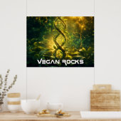 POSTER VEGAN ROCKS (Cuisine)
