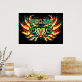 Poster Vegan Wings (Cuisine)