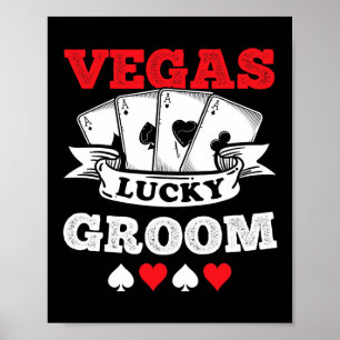 Poster Vegas Bachelor Party Marié dans Vegas Groom Squad