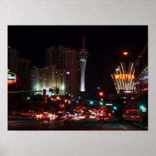 Poster Vegas Paradise Road