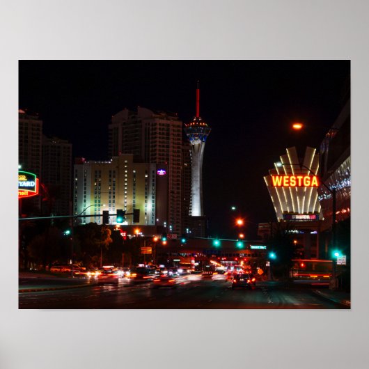 Poster Vegas Paradise Road (Devant)