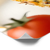 Poster Vegetables Christmas Tree, Lettuce Leaves & Cherry (Coin)