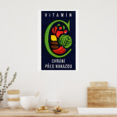 Poster Vegetables Protect Against Infection - Matchbox (Cuisine)
