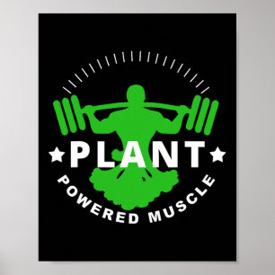 Poster Vegetarian Plante Broccoli Bodybuilding Ascenseur