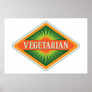 Poster Végétarien