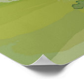 Poster végétarien Funny Whimsical Turquie Poster (Coin)