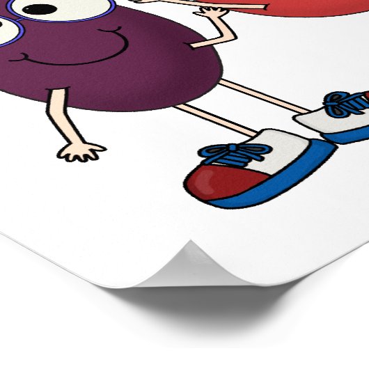 Poster Veggie Lover (Coin)