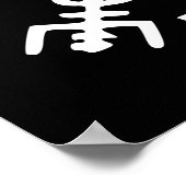 Poster Vegvísir (Viking Compass) (Coin)