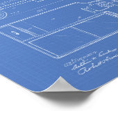 Poster Véhicule automobile vintage 1920 Art breveté - Pla (Coin)