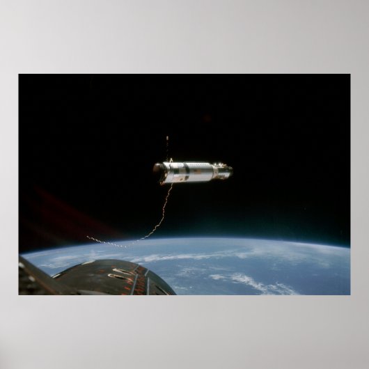 Poster Véhicule cible Gemini 11 & Agena (Devant)