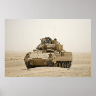 Poster Véhicule de combat Bradley