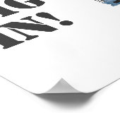 Poster Véhicule de construction Anniversaire de la fouill (Coin)