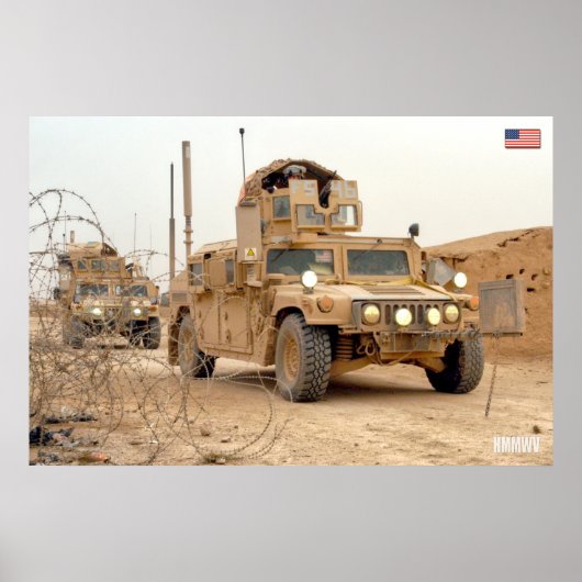 POSTER VÉHICULE ROULÉ À HAUTE MOBILITÉ (Devant)