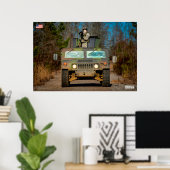 POSTER VÉHICULE ROULÉ À HAUTE MOBILITÉ (Bureau à domicile)
