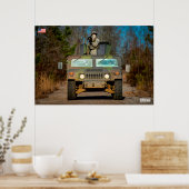 POSTER VÉHICULE ROULÉ À HAUTE MOBILITÉ (Cuisine)