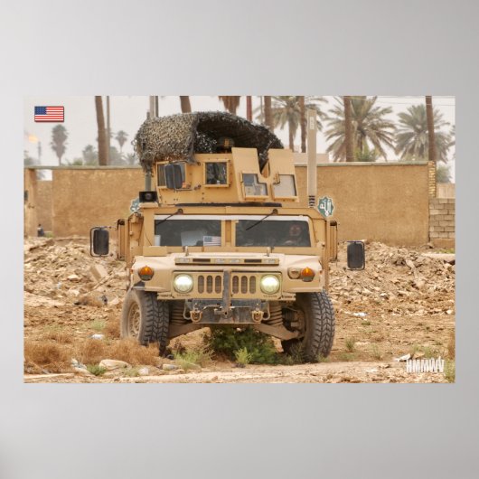 POSTER VÉHICULE ROULÉ À HAUTE MOBILITÉ (Devant)