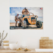 POSTER VÉHICULES D'OPÉRATIONS SPÉCIALES AMÉRICAINES - MRZ (Cuisine)