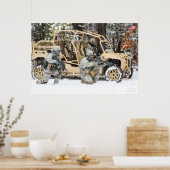 POSTER VÉHICULES D'OPÉRATIONS SPÉCIALES AMÉRICAINES - MRZ (Cuisine)