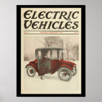 Véhicules électriques Automobiles Vintage