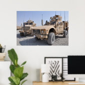 Poster Véhicules protégés contre les embuscades résistant (Bureau à domicile)