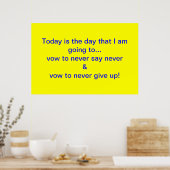 Poster Veille à (Cuisine)