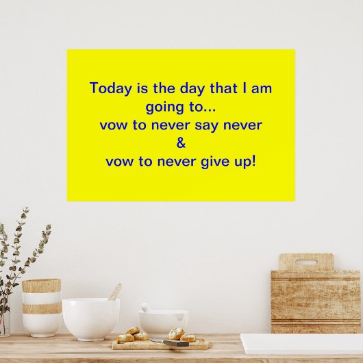 Poster Veille à (Cuisine)