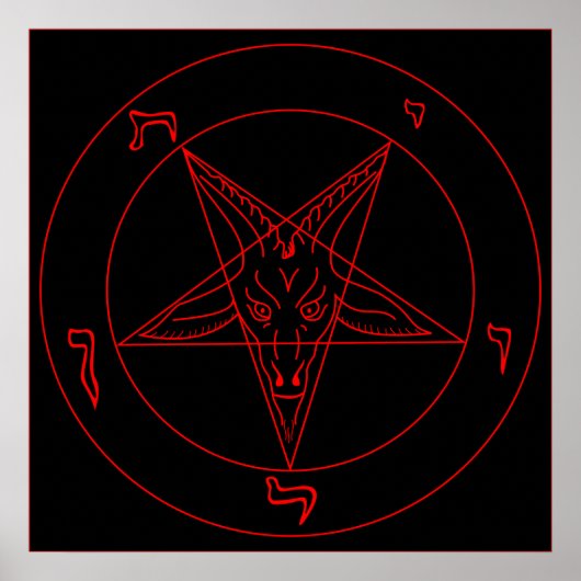 Poster Veille de Baphomet (Devant)