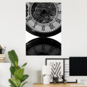 Poster Veille de squelette (Bureau à domicile)