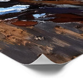 Poster Veille hivernale : Raccoon par Frozen Waters (Coin)