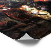 Poster Veille nocturne - Rembrandt (Coin)