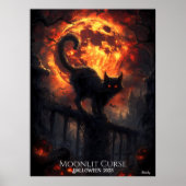 Poster Veilleur de sorcières Halloween (Devant)