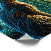 Poster Veilleurs moustachus près de la fenêtre (Coin)