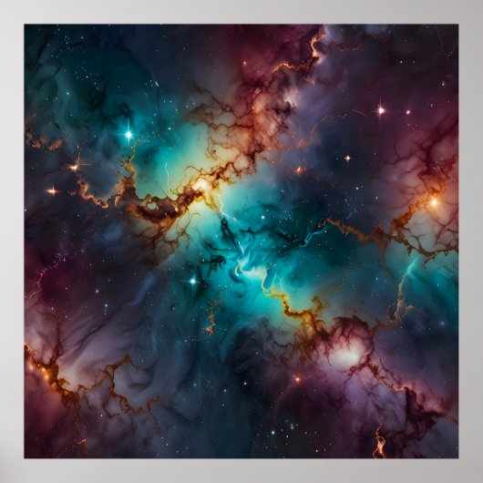 Poster Veines célestes (Devant)