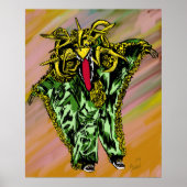 Poster Vejigante Verde (Devant)