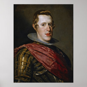 Poster Vélasquez - Philippe IV 1626