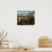 Poster Velázquez - La reddition de Bréda 1635 (Cuisine)