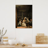 Poster VELAZQUEZ - Las Meninas 1656 (Cuisine)