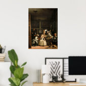 Poster VELAZQUEZ - Las Meninas 1656 (Bureau à domicile)