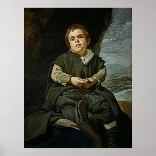 Poster Velázquez - Le Jester Francisco Lezano (Devant)