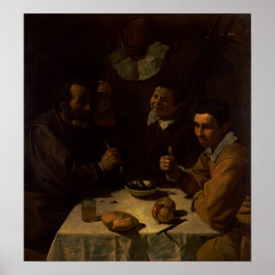 Poster Velázquez - Petit-déjeuner