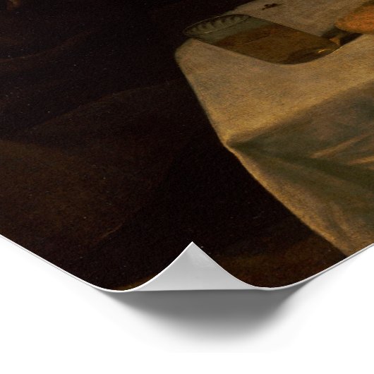 Poster Velázquez - Petit-déjeuner (Coin)