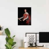 Poster Velázquez - Philippe IV Roi D'Espagne (Bureau à domicile)