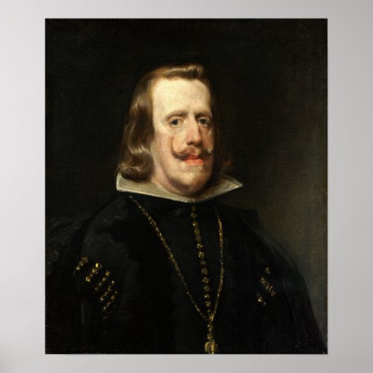 Poster Velázquez - Roi d'Espagne (Devant)