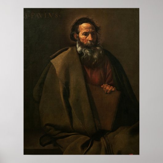 Poster Velázquez - Saint Paul (Devant)