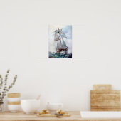 Poster Velero/Veleiro/Voilier (Cuisine)