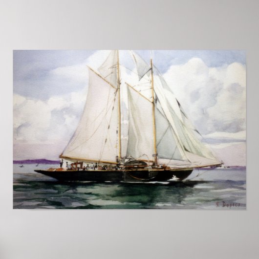 Poster Velero/Veleiro/Voilier (Devant)