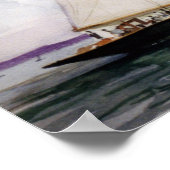 Poster Velero/Veleiro/Voilier (Coin)