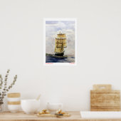 Poster Velero/Veleiro/Voilier (Cuisine)