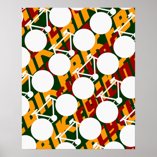 Poster vélo (Devant)